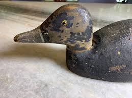 Antique Wood Wooden Bird Carved Duck Decoy Primative Primitive Early Nail Eyes - Etsy