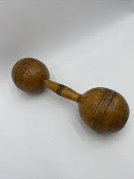 Wooden Dumbbell, Single Weight, Late 19th C/Early 20th Century 1.26LBS. C8 | eBay Australia