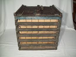 Antique Wooden 12 Dozen Egg Carrier Crate ~ Comes With the ...