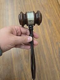Vintage Crafted Court/Masonic Gavel Handmade Wood Auction ...