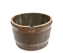 10 Gallons Small 1/2 Whiskey Oak Barrel Planter Handmade ...