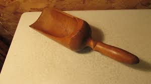 Antique Wood Kitchen Scoop #2 | eBay