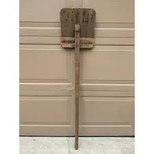Antique 19th Century Hand Made Wooden Grain Shovel | Chairish