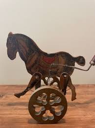 Vintage Toy Horse Moveable Circus Louis Nichols 1984 Taiwan ...