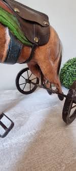 Antique French Wooden Horse Tricycle From the End of the 19th Century - Etsy