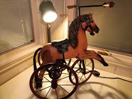 19th Century Antique Folk Art Horse Form Tricycle | eBay