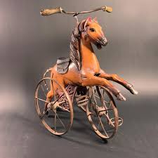Antique Horse Tricycle - Etsy New Zealand