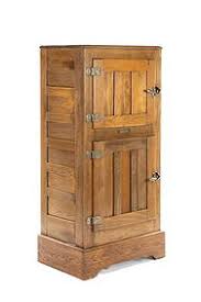 Lg. Frigidaire Wooden Ice Box