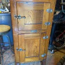 Vintage Solid Oak Ice Box Chest, BAUMANN for Sale in ...