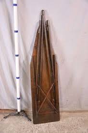 Vintage folding wooden ironing board; 9829-021 - R.H. Lee & Co. Auctioneers