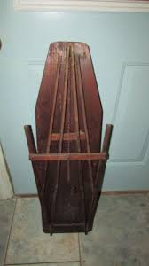 ANTIQUE FOLDING SMALL IRONING BOARD SIDE TABLE SOLD WOOD | eBay