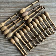 Antique Belgian Lace Bobbins, Wooden Lace Weaving Spindles, Embroidery Country Farmhouse Decor - Etsy