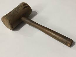 Amazing Vintage Wooden Mallet, 2 3/4” Diameter Mallet Head, 9 1/2” Handle | eBay