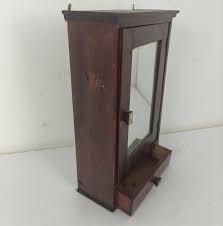 Gorgeous Antique Medicine Apothecary Cabinet Pediment Beveled Glass Bathroom Kitchen - Etsy Australia