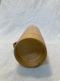 Vintage Bamboo Wood Nassau Mugs, Palm Tree Bahamas Caribbean ...