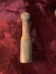 3/ Antique Primitive Wooden Pestle Potato Masher Spice ...