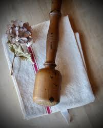 Large Wooden Kitchen Utensil Baking Tool Vintage Pestle Masher Muddler Cottagecore - Etsy