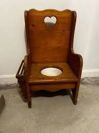 Vintage Wood Potty Training Seat - antiques - by owner - collectibles sale - craigslist
