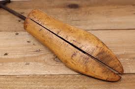 Antique 1919 Wood Shoe Stretcher Expander - Men's Size 00 ...