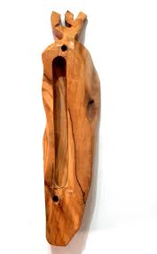 Olive Wood Mezuzah Case Wedding Gift Handmade Hebrew Israel ...