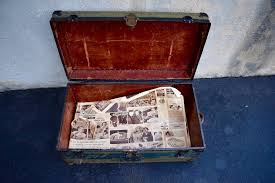 Belber Military Footlocker Captain A.O. Adams, 41st Infantry, circa 1909 For Sale at 1stDibs | adams express company trunk, belber trunk value, ww1 footlocker