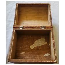 Charming Vintage Pair Diminutive Scandinavian Folk Art Nesting Boxes . For Sale at Ruby Lane