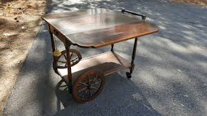 Henkel Harris 'Virginia Galleries' Mahogany Drop Leaf Tea Cart for Sale in Kennesaw, GA - OfferUp