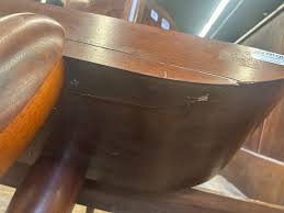 Lot - Christian Liaigre for Holly Hunt, Mahogany Pirogue ...