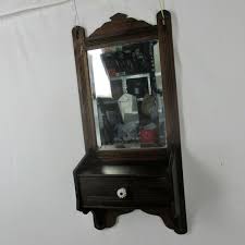 Vintage Kitchen Apothecary Bathroom Wall Cabinet Beveled ...