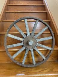 Antique 1900's Model T Ford Wood Spoke Truck Car Wheel Tire, Ford Parts, 23" Metal Rim, Gas & Oil Art, 12 Spoke, Rustic Yard Art, Home Decor - Etsy