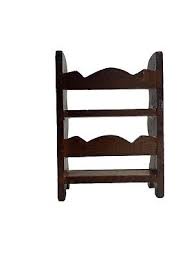 Vintage Concord Dollhouse Miniature Two Tier Display Wood ...