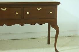 53444EC: COUNCILL CRAFTSMEN Queen Anne 3 Drawer Mahogany ...