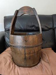 Wood Water Bucket | eBay
