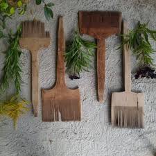 Antique Wool Comb - Etsy