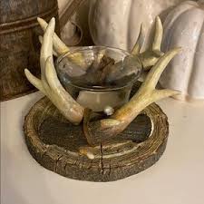 Source Unknown | Accents | Wood Candle Holders White Pair Nwot | Poshmark