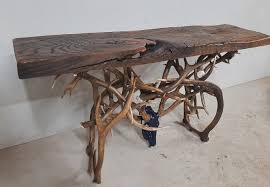 Deadhead Elk & Mule Deer Sofa Table - Etsy