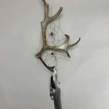 Double Dreamcatcher Single Caribou – Rustic Decor |
