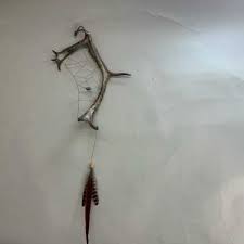 Dreamcatcher (Single Caribou) - Unique Antler Design