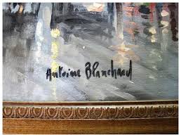 Original Oil on Canvas By Antoine Blanchard. For Sale at ...