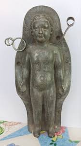 Antique Anton Reiche Chocolate Mold, Doll, #7800, C 1900, 7 1/2" T. & Instruct. | eBay