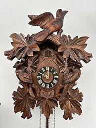 Black Forest 8 Day 3 Birds And 7 Leaves Cuckoo Clock ...