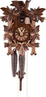 Cuckoo Clock Augsburg - 1 Day Carved 23cm - Anton Schneider ...
