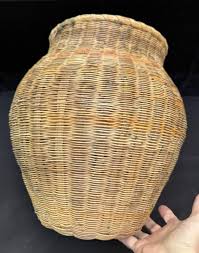 Vintage Basket Woven Wicker Charleston SC - Etsy Israel