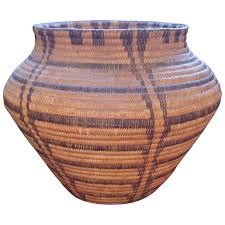Huge Early Pima Olla Basket. For Sale at Ruby Lane
