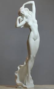 Large Goddess Aphrodite Nude Female Erotic Art Cast Marble ...