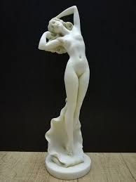 Handmade Alabaster Aphrodite Sculpture: Greek Goddess Venus ...