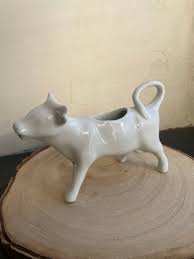 Vintage French APILCO Cow Cream Jug - Etsy Australia