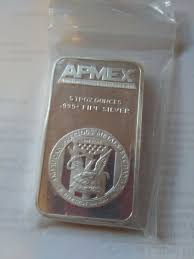 APMEX - 5 Troy oz. .999+ Fine Silver Bar | eBay