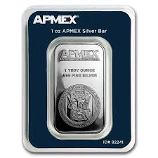 APMEX 1 oz Silver Bar, .999 Fine Silver, Tamper-Evident ...