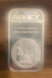 Vintage Fine Silver - 1 Oz 999+ Silver Bar 1 Troy Ounces ...